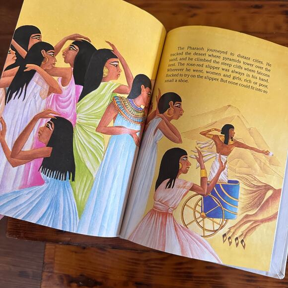 Vintage 1992 The Egyptian Cinderella Hardcover Book - Picture 7 of 12